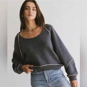 Free People We the Free Midnight Pull Over